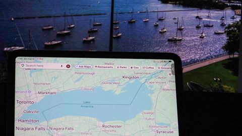 Ameeriklased hülgasid pärast Ontario järve ümbernimetamist Google'i ja Apple'i kaardid
