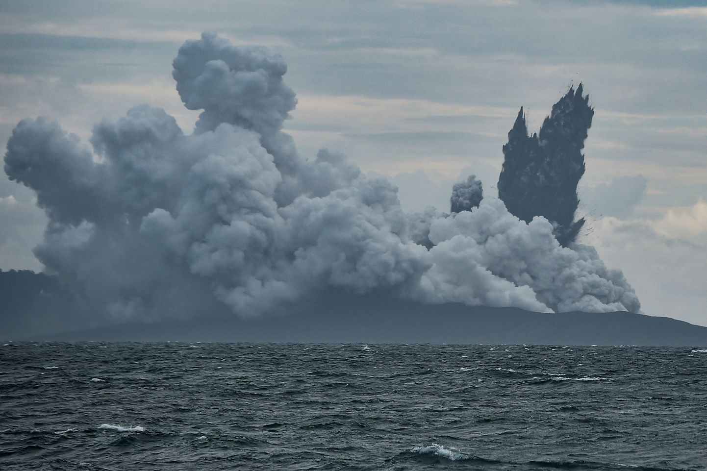 Anak Krakatau vulkaani purse 2018. aastal.