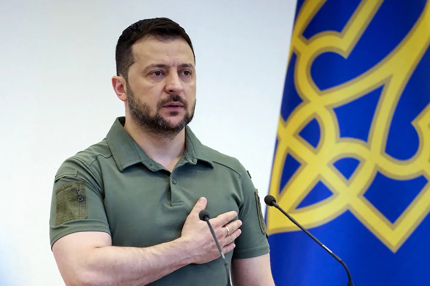 Ukrainas prezidents Volodimirs Zelenskis
