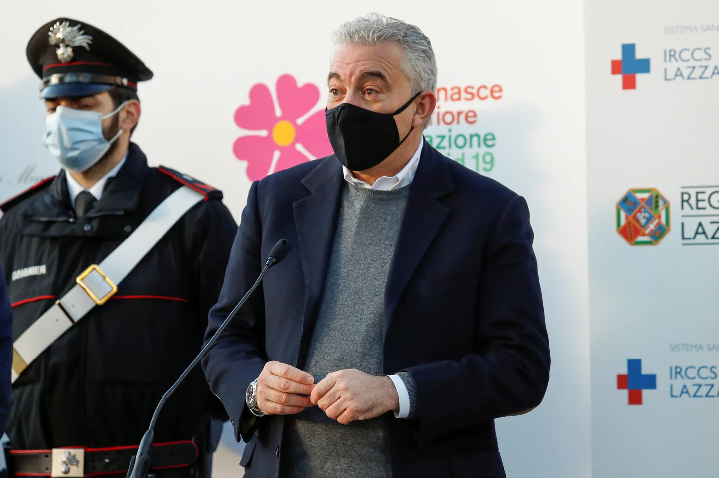 Itaalia endine koroonapandeemia haldamise volinik Domenico Arcuri.