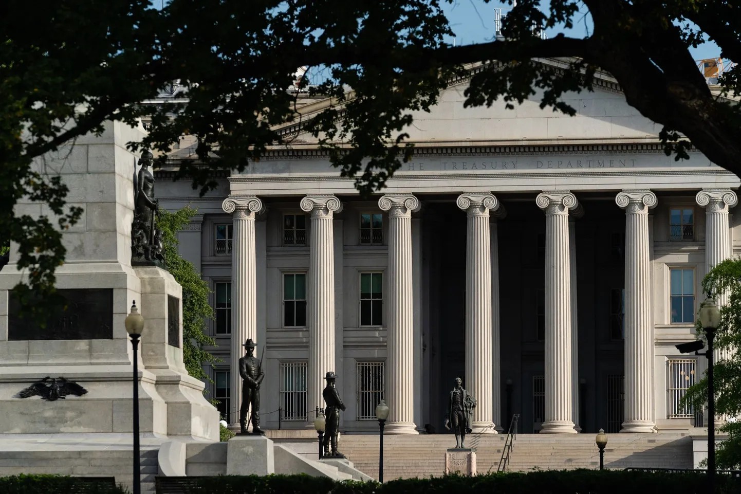 USA rahandusministeerium Washingtonis.