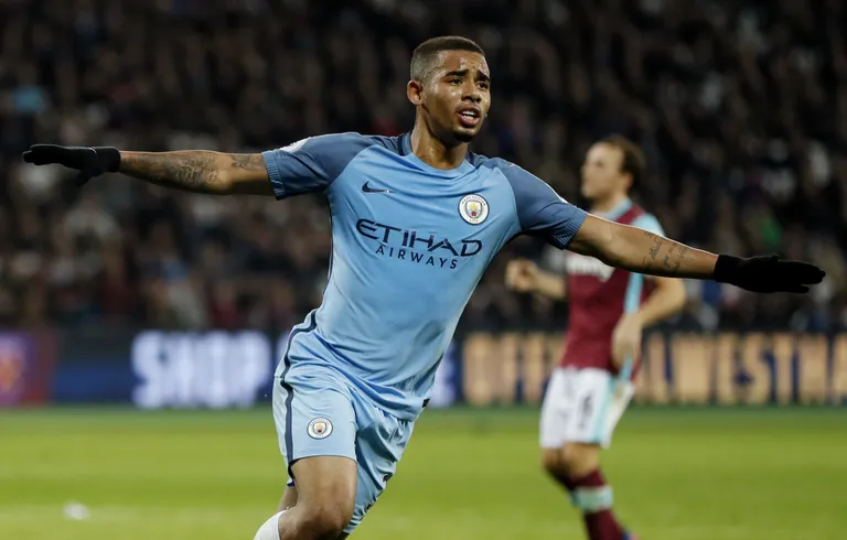 Nooruke Gabriel Jesus näitas Manchester City võidumängus klassi. FOTO: John Sibley/Reuters
