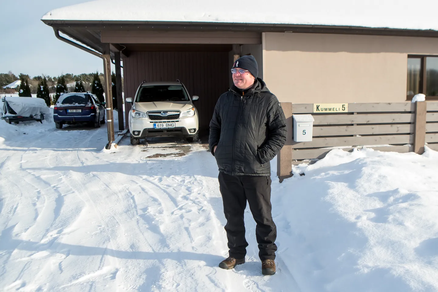 ELU MUGAVAMAKS: Lilleküla elanik Anton Kallas tunneb uue kaupluse üle vaid heameelt.