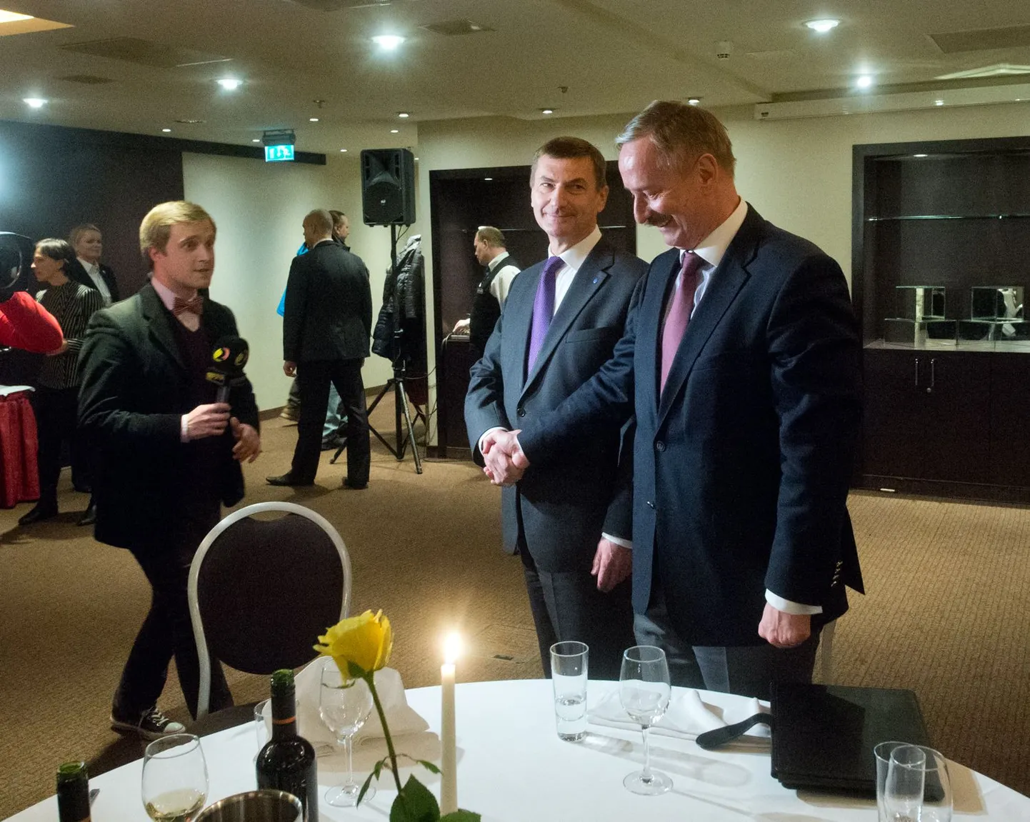 Reformierakondlased kohtusid Siim Kallasega.