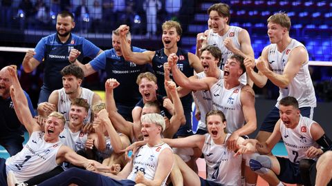 Soome võrkpallurid võitsid ajaloolise EM-pronksi