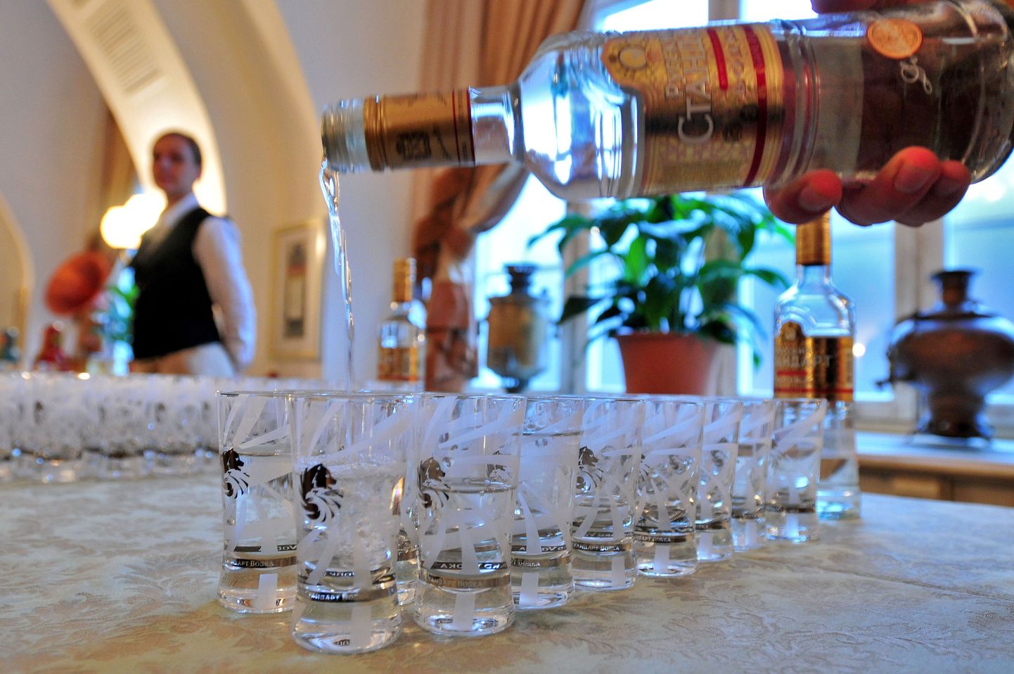 Venemaa tuntud kaubamärki Russian Standardi viina Sotši olümpiakülas juua ei tohi.