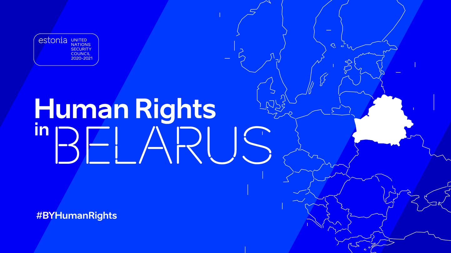 Eesti eestvedamisel arutatakse Julgeolekunõukogus inimõiguste olukorda Valgevenes.