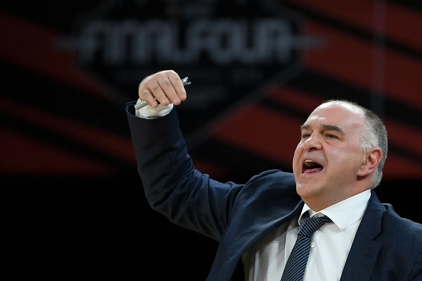 Madridi Reali korvpalliklubi peatreener Pablo Laso.