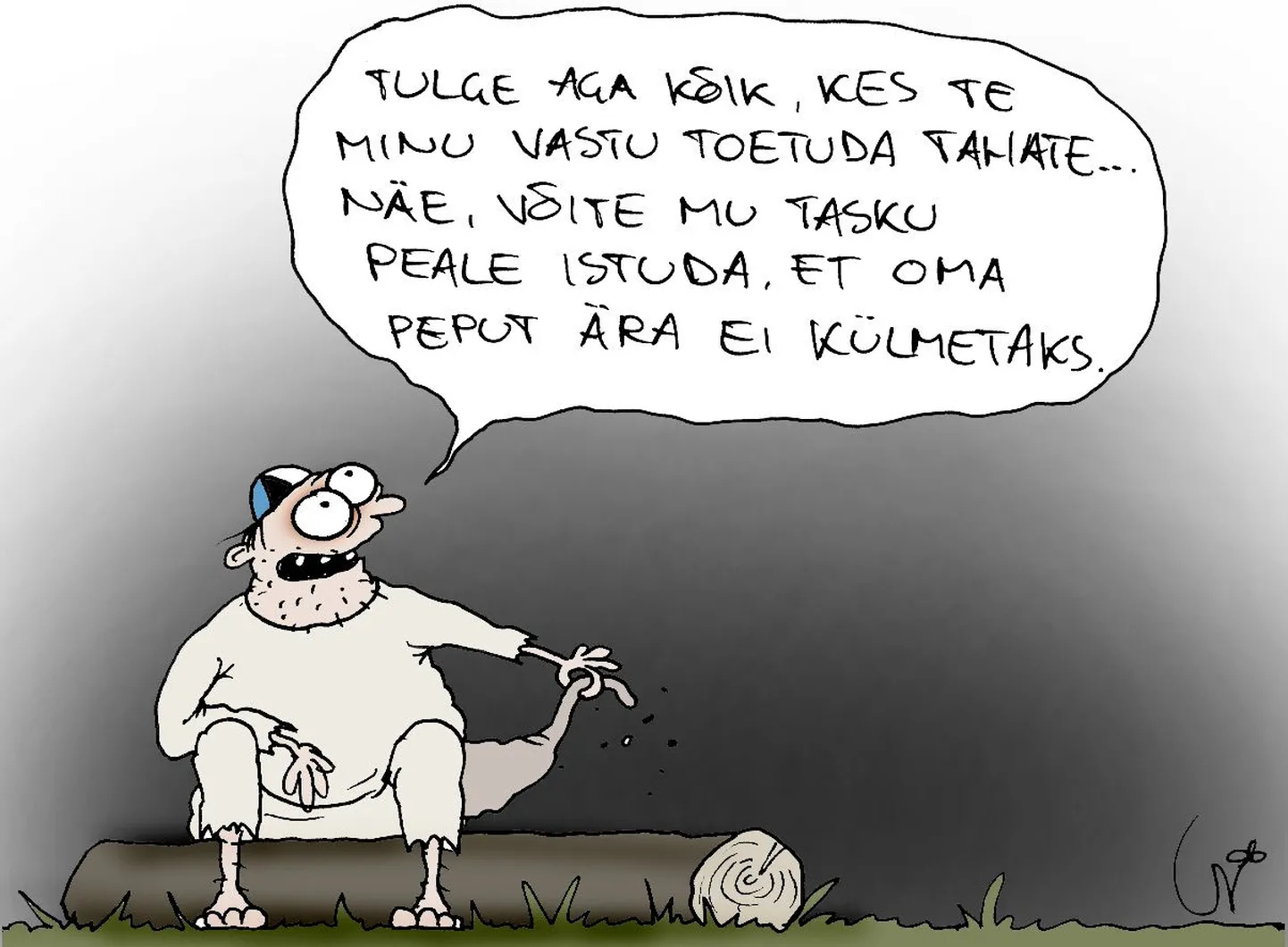 Vaene Eesti jagab lahkelt abi.