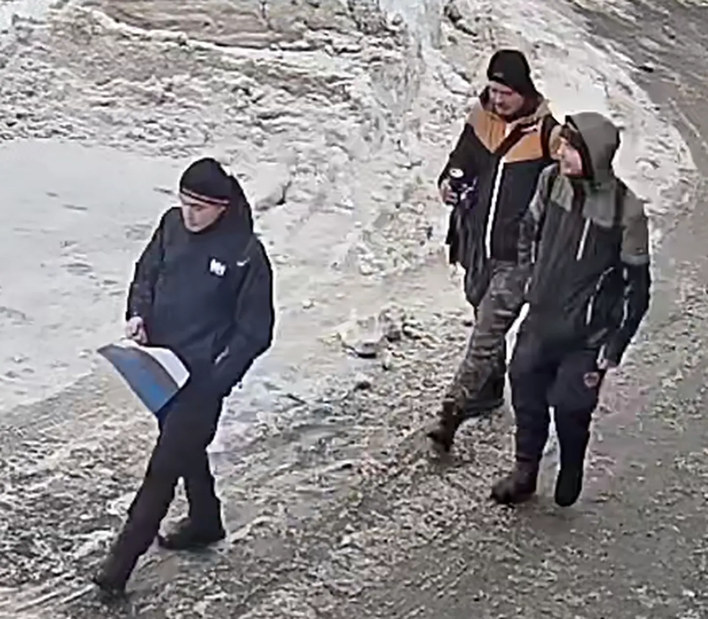 Politsei palus abi Eesti lipu süütamises kahtlustavate tuvastamisel.