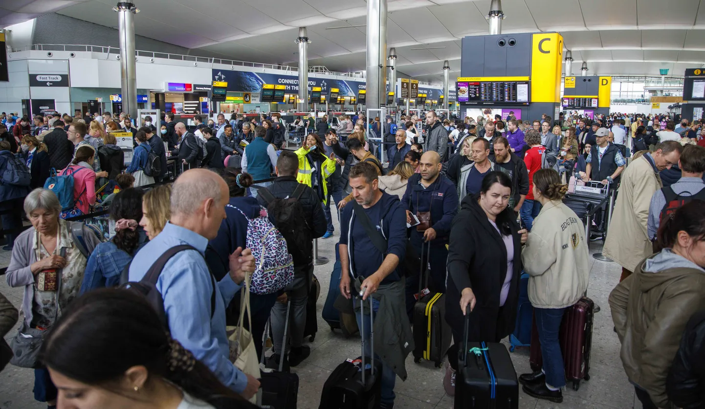 30. mai Kaos Londonis Heathrow lennujaamas.