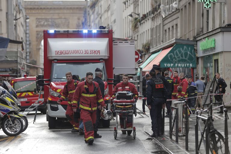 Стрельба в центре Парижа: есть жертвы.