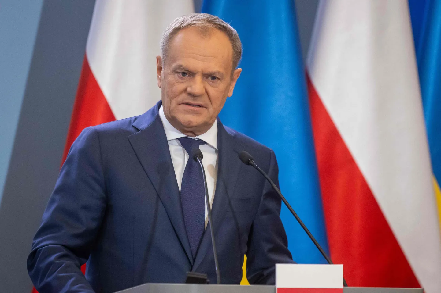Poola peaminister Donald Tusk.