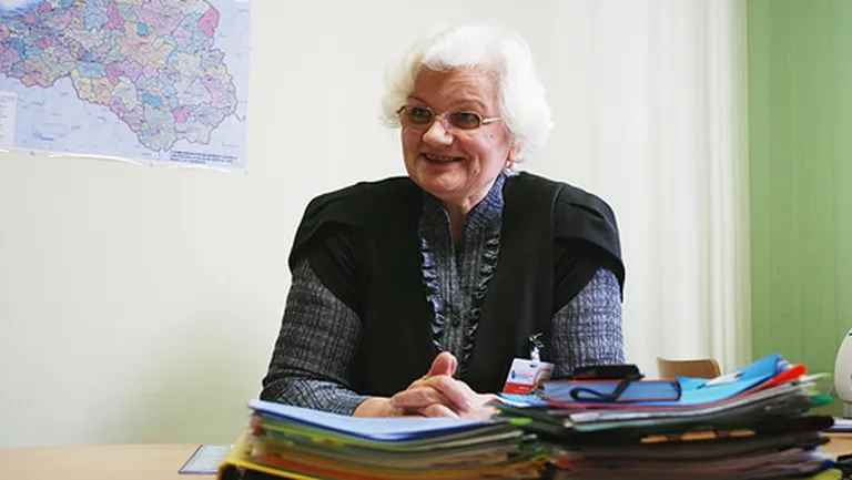 Rīgas NVA filiāles vadītāja Vija Račinska