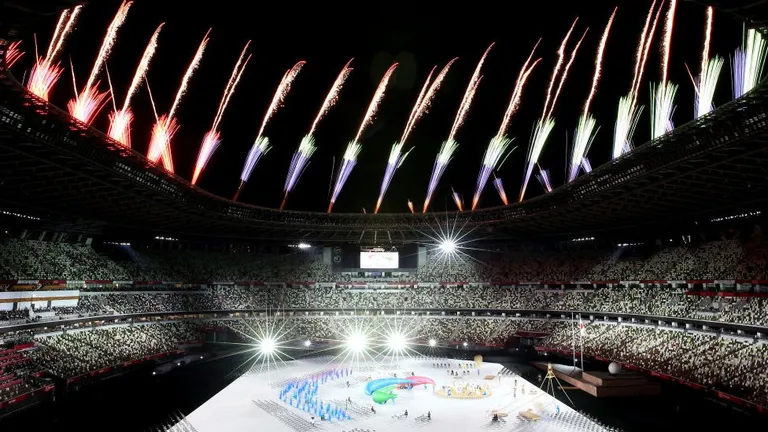 Церемония открытия Паралимпиады.