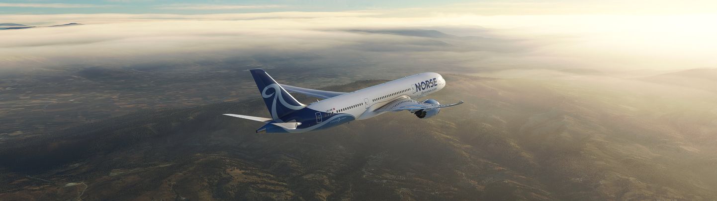 Norse Boeing 787-900 Dreamliner.