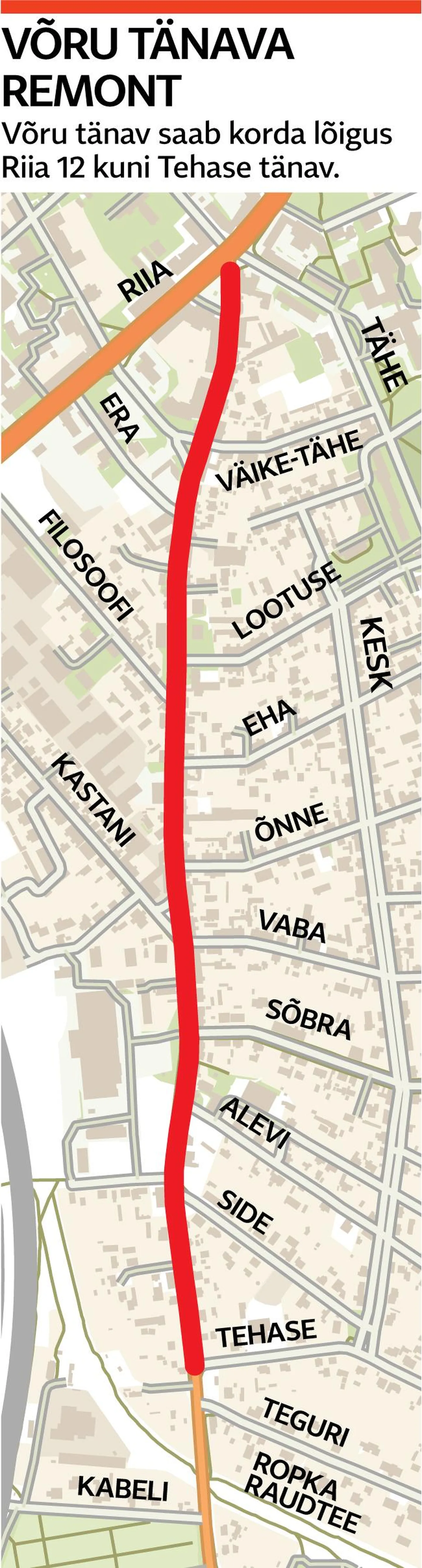 Võru tänava remont