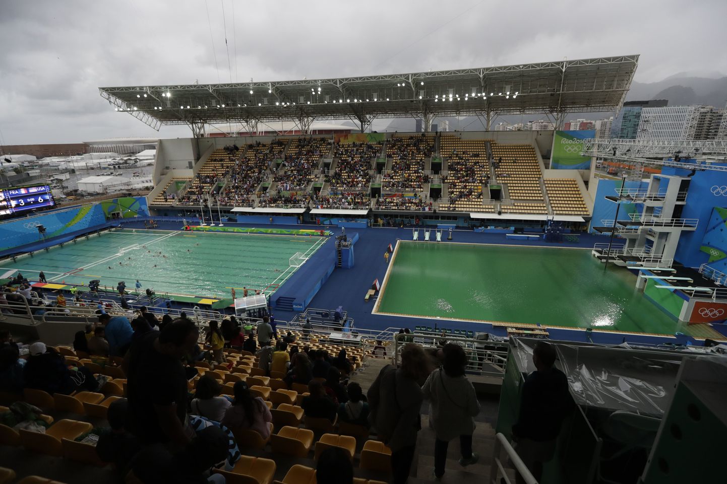 Олимпийский бассейн.