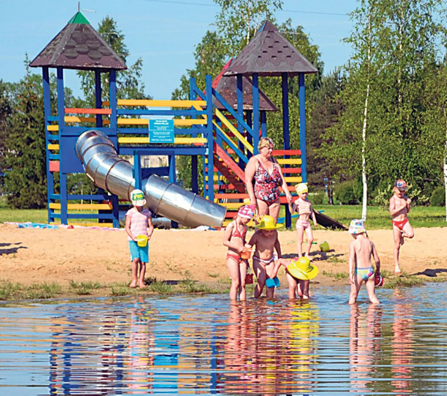 Paide tehisjärv.