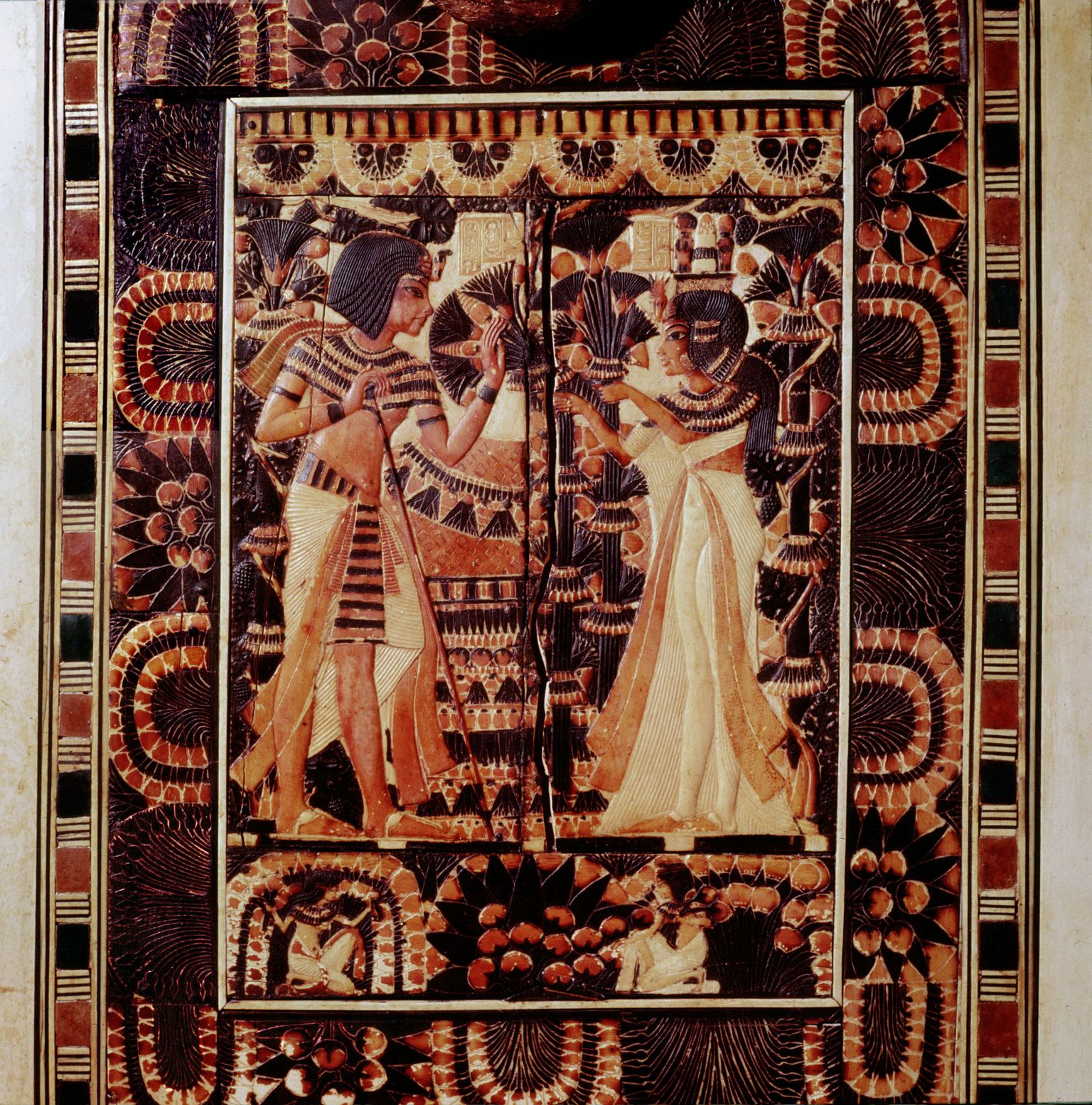 Vaarao Tutanhamon ja kuninganna Ankhesenamun
