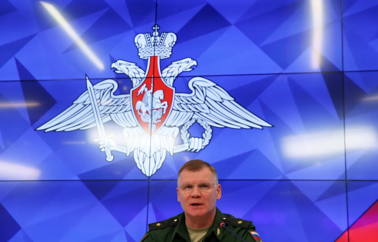 Представитель Минобороны России Игорь Конашенков