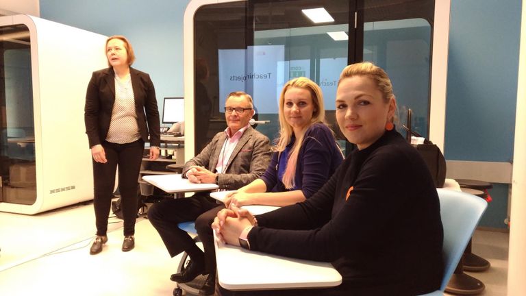 TÜ Pärnu kolledži esindajad käisid Soomes koostöövisiidil.