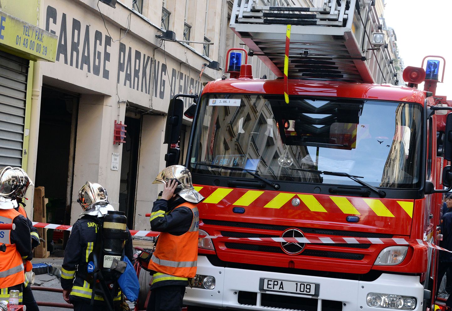 Prantsuse tuletõrjujad.