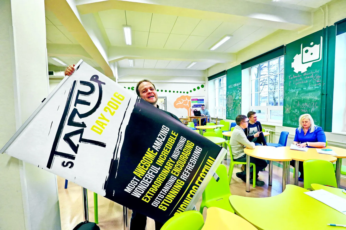 Idufirmade ärifestivali sTARTUp Day üks peakorraldaja, Tartu ülikooli ettevõtlus- ja innovatsioonikeskuse juht Andres Kuusik loodab, et homsest ärifestivalist saab traditsioon, mille järgi tulevikus tuntakse Tartut üle maailma.