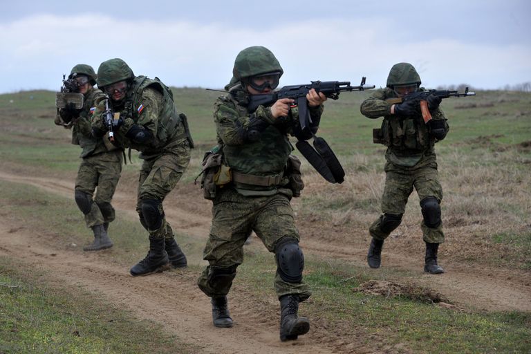 Vene sõdurid. Foto: Scanpix