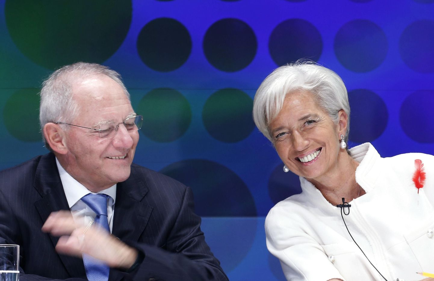 Wolfgang Schäuble ja Christine Lagarde