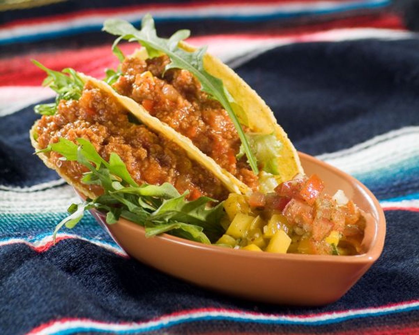 Köögivilja-taco.