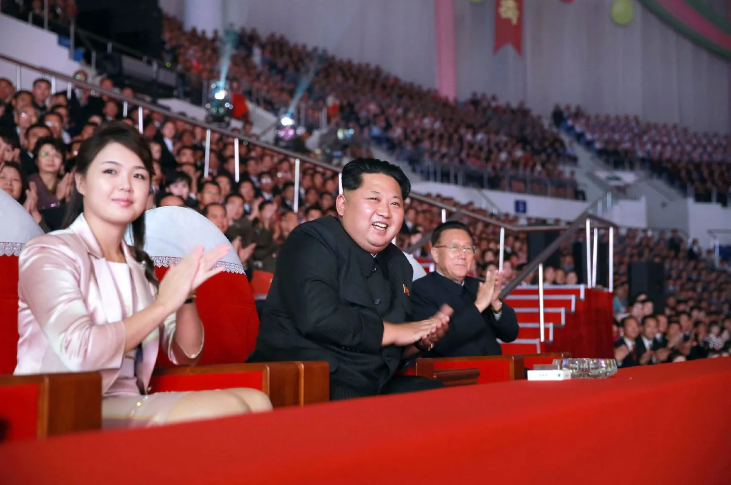 Ri Sol Ju ja Kim Jong Un