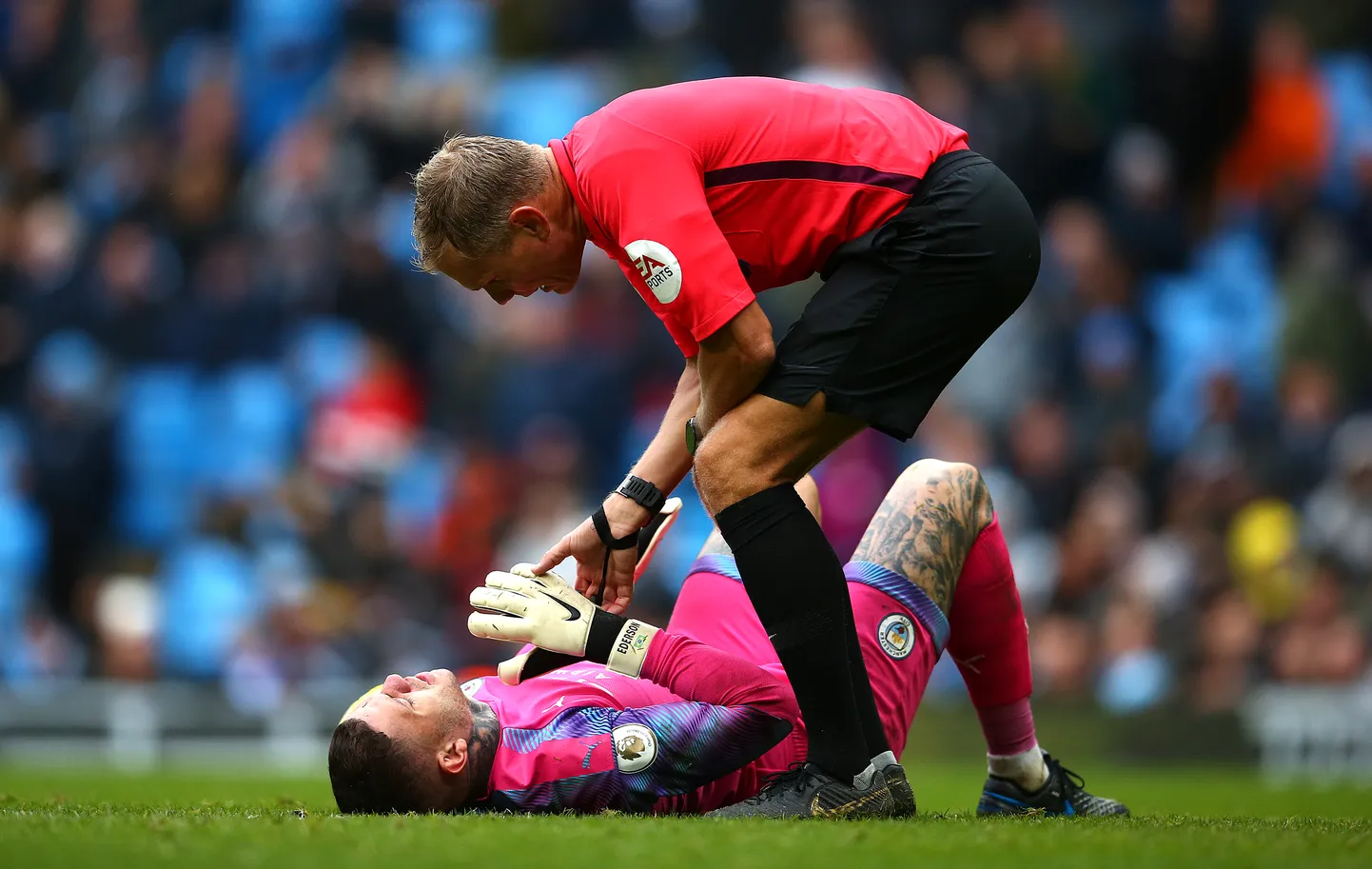 Manchester City väravavaht Ederson.