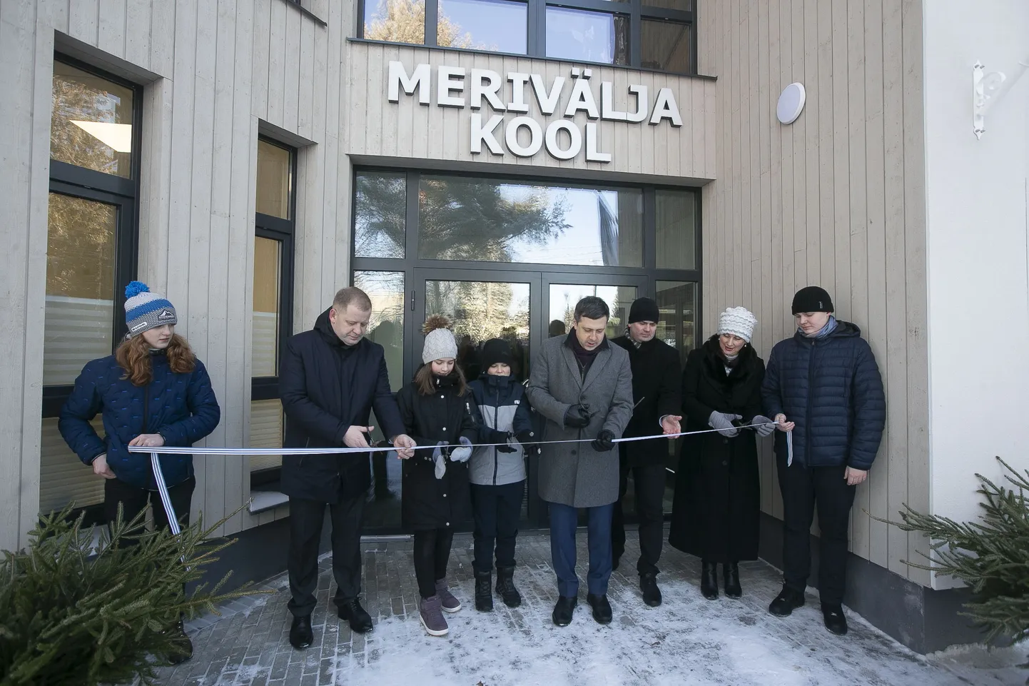 В школе Меривялья появилось 130 новых учебных мест.