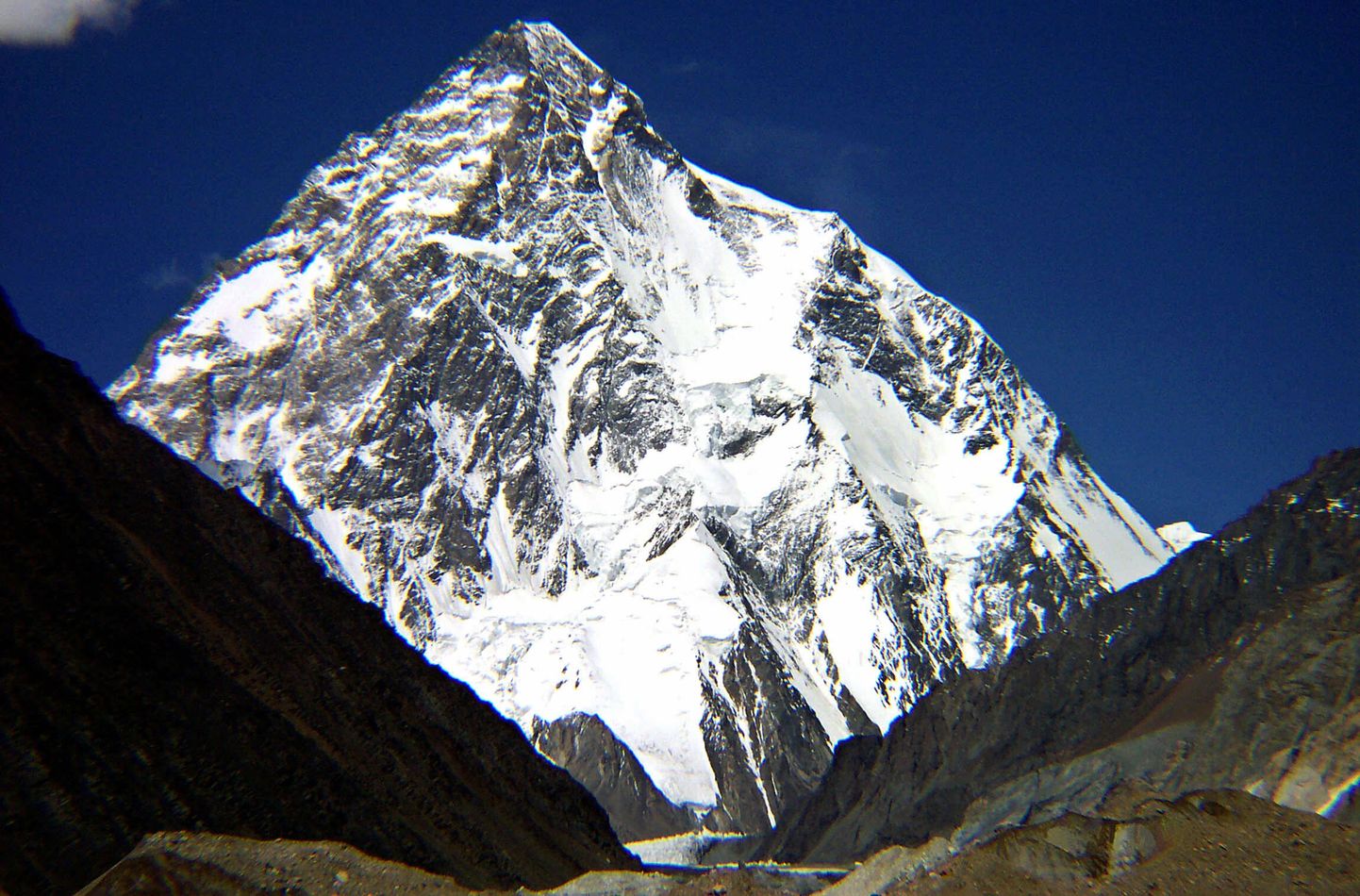 Maailma kõrguselt teine mäetipp K2 Pakistanis.