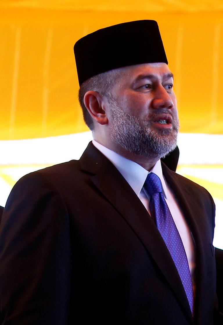 Malaisia kuningas Muhammad V 2017