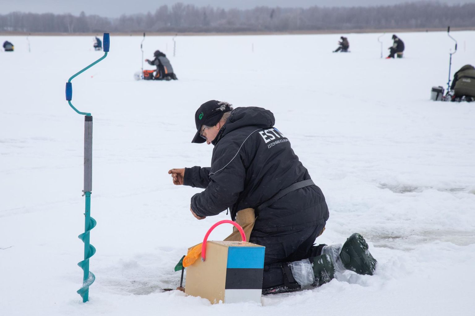 Õisu järvel võistles laupäeval 36 kalapüüdjat.