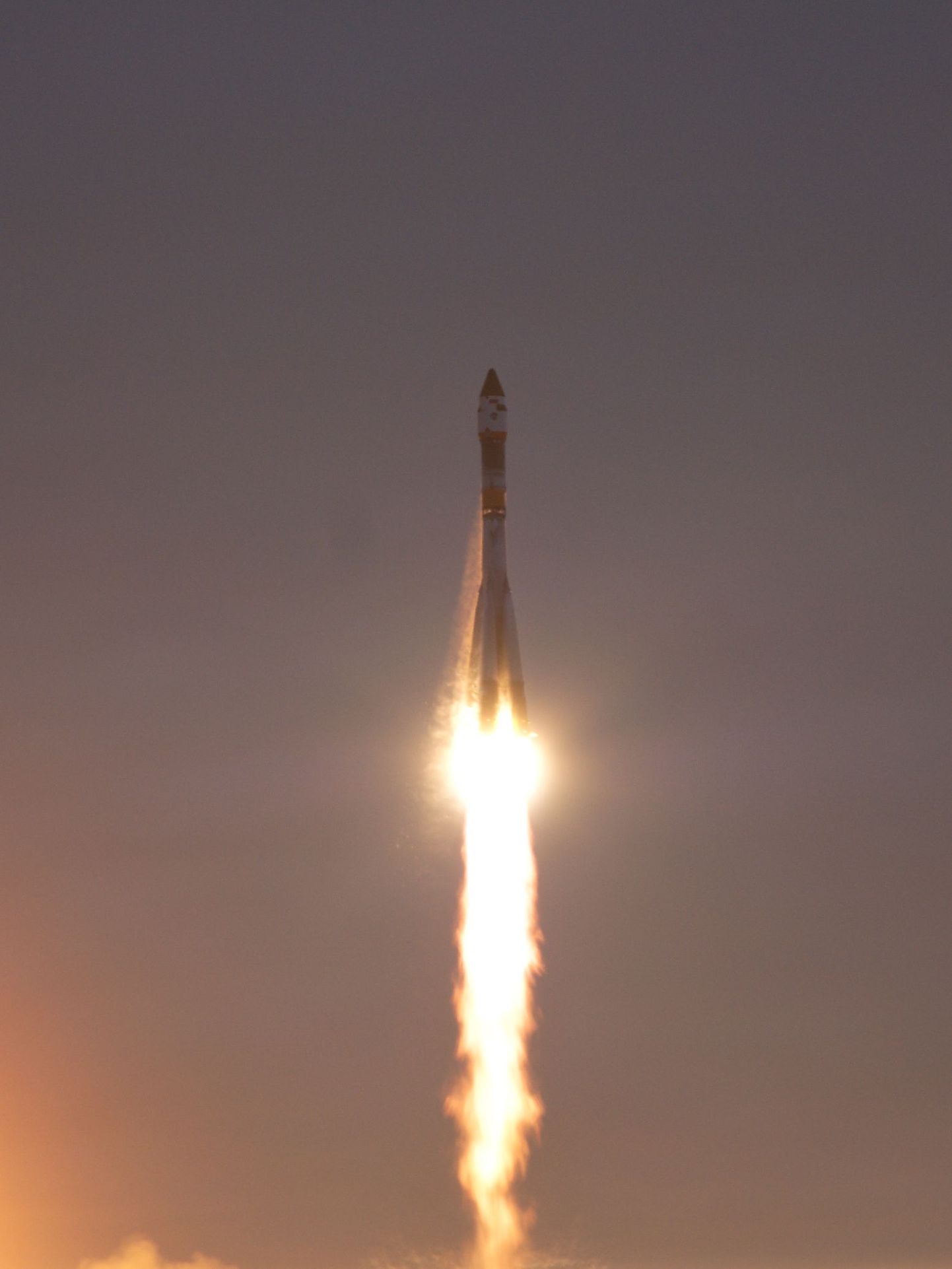 Запуск ракеты-носителя с космодрома в Плесецке в апреле 2009 года. Архивное фото.
