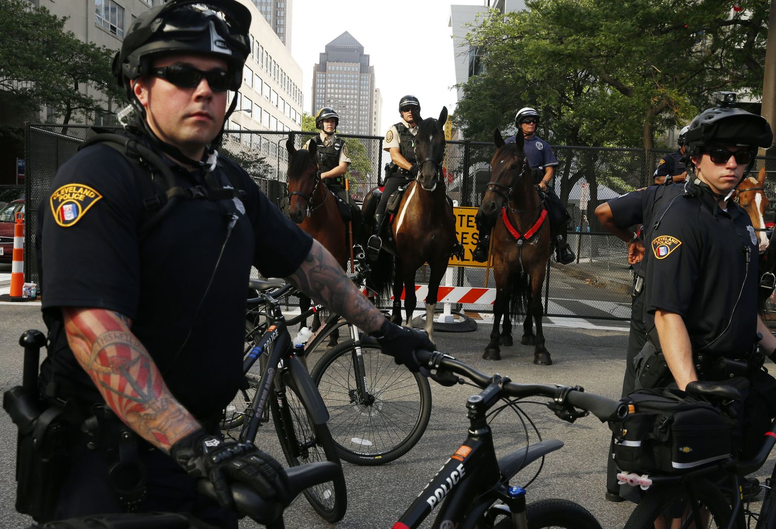 USA politseinikud pelgavad vägivalla lahvatamist vabariiklaste parteikongressi ajal.
