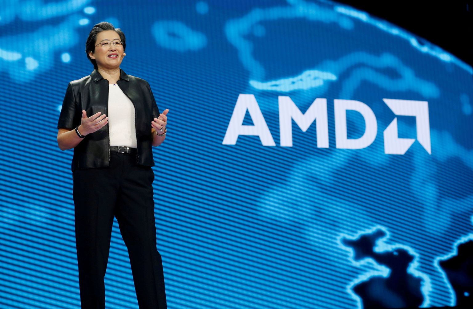 AMD president ja tegevjuht Lisa Su.