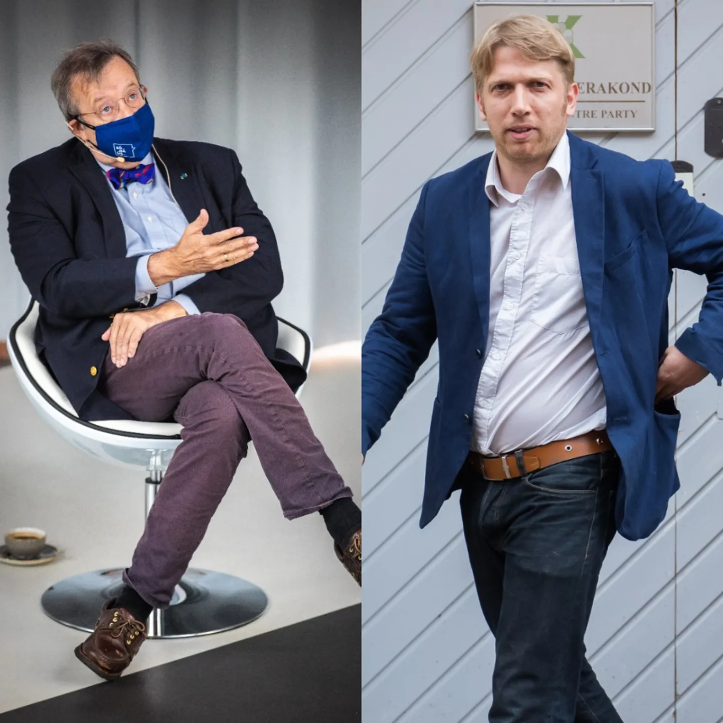 Toomas Hendrik Ilves ja Jaanus Karilaid.