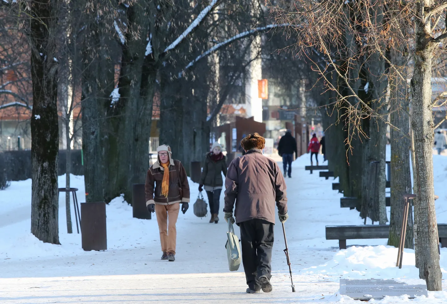 Ilmaprognoosi järgi lähipäevadel külm veel järele ei anna. Tartu.