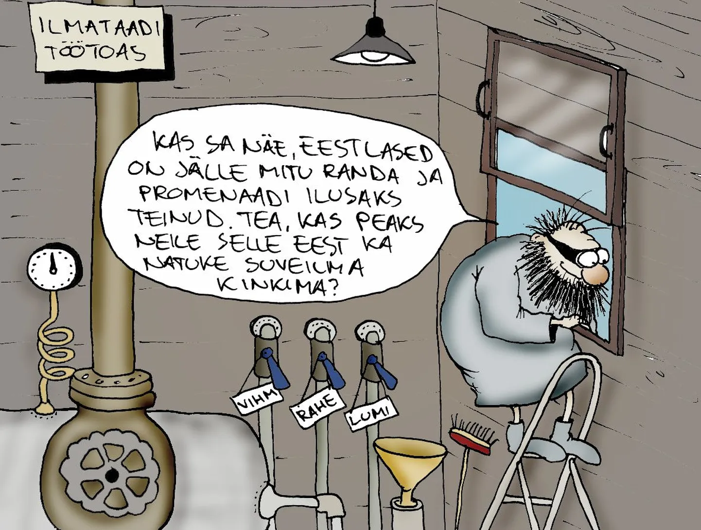 Ilmataadi töötuba.