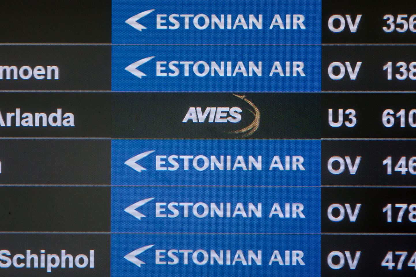 6.11.2015 Estonian Air lennud on veel plaanis.