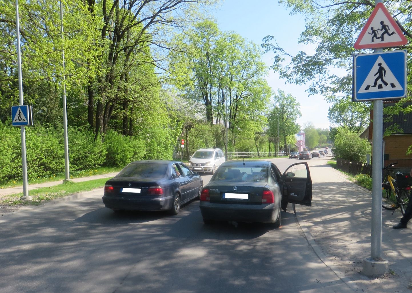 Liiklusõnnetus Võru linnas Kreutzwaldi ja Metsa tänavate ristmikul.