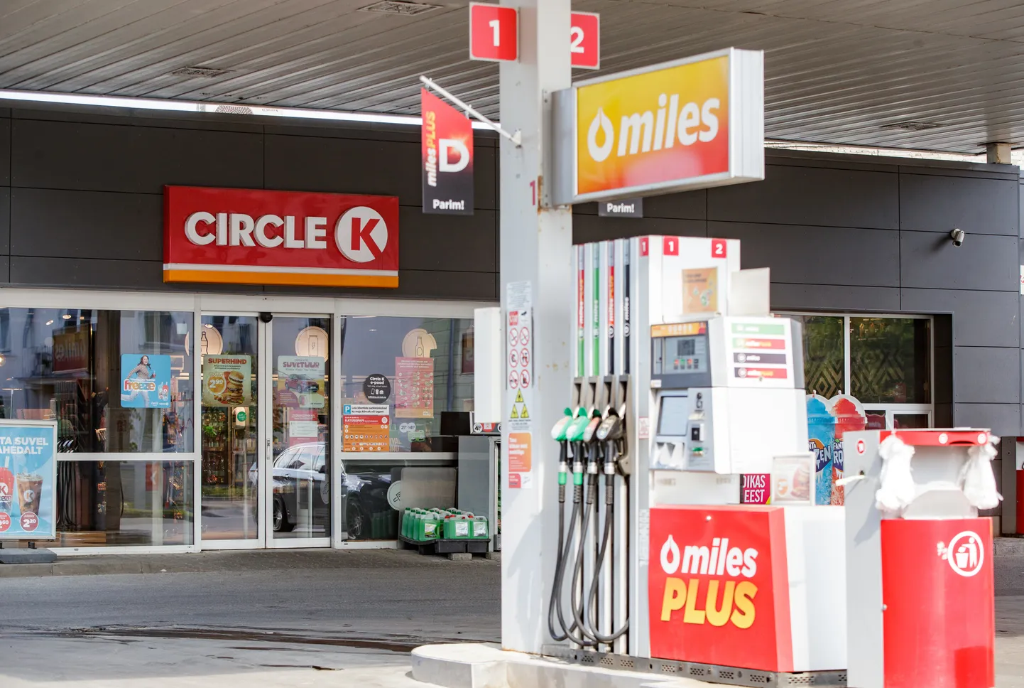 Circle K tankla Tallinnas.