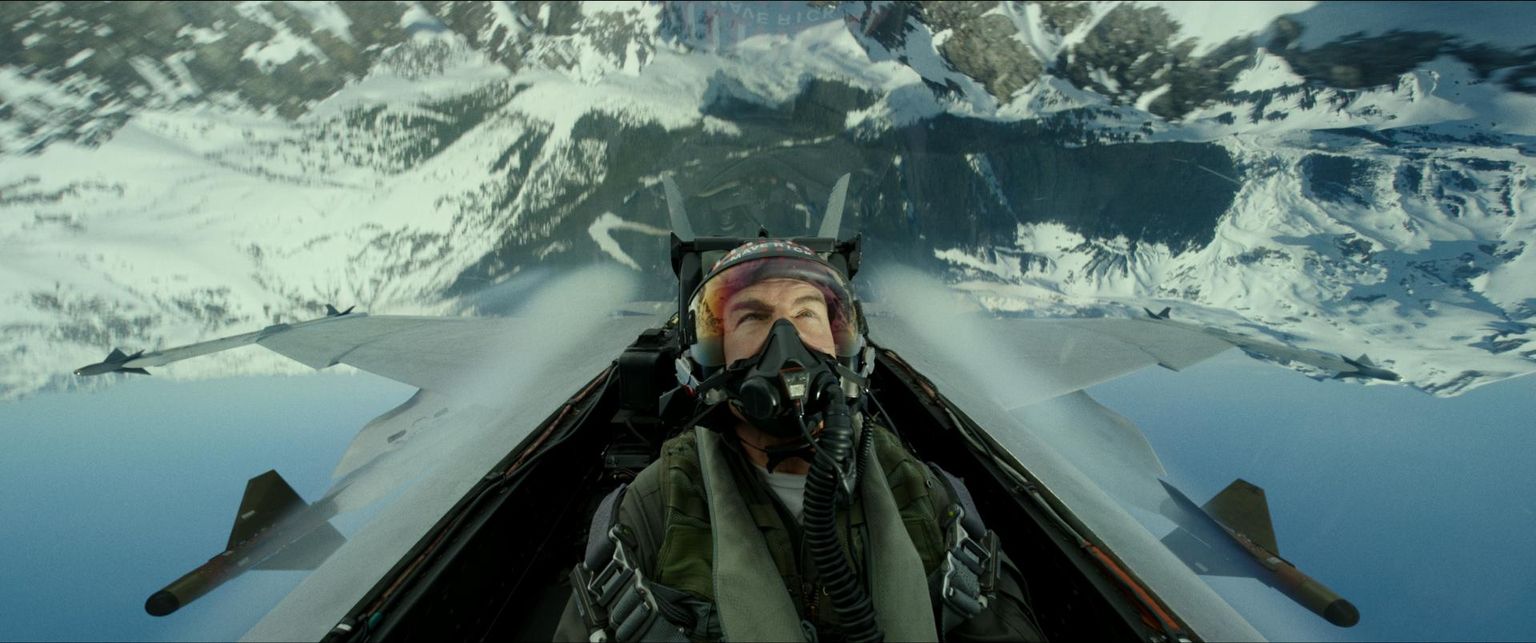 Tom Cruise filmis «Top Gun: Maverick» (2020). Kuhu edasi – vaid taevas on piiriks.