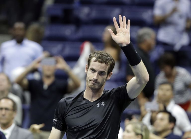 Andy Murray US Openil. Foto: AP/Scanpix