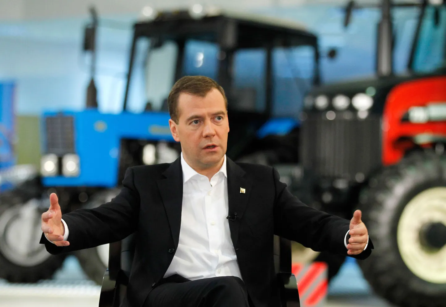 Vene president Dmitri Medvedev