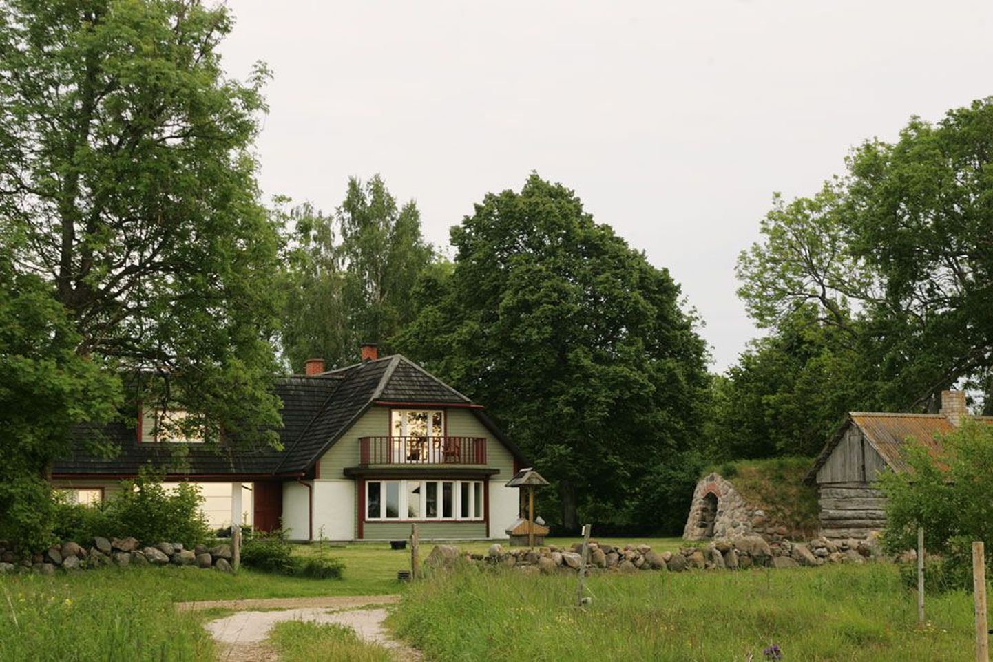 Tänapäevane maamaja: hoone uue kuue kavandas arhitekt Jaak Huimerind.